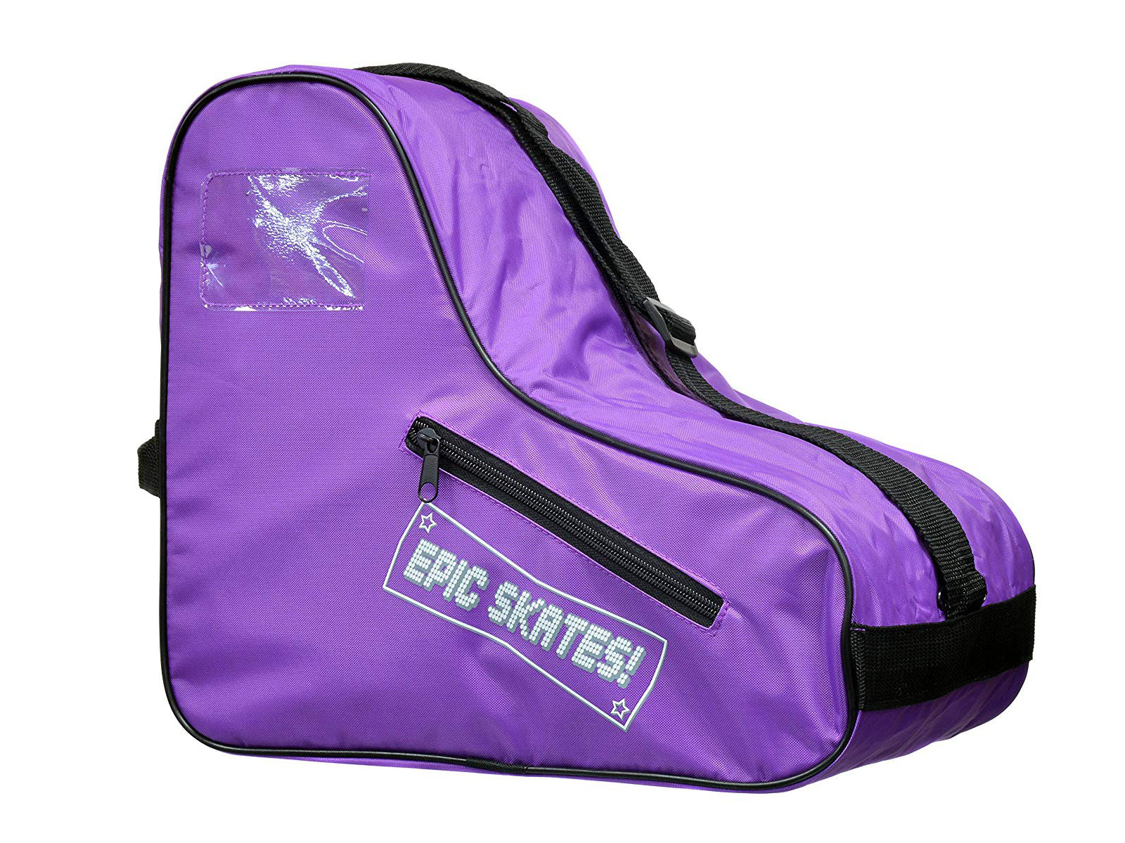 Epic Purple Roller Skate Accessory 3 Pc. Bundle w/Bag, Laces, Pompoms