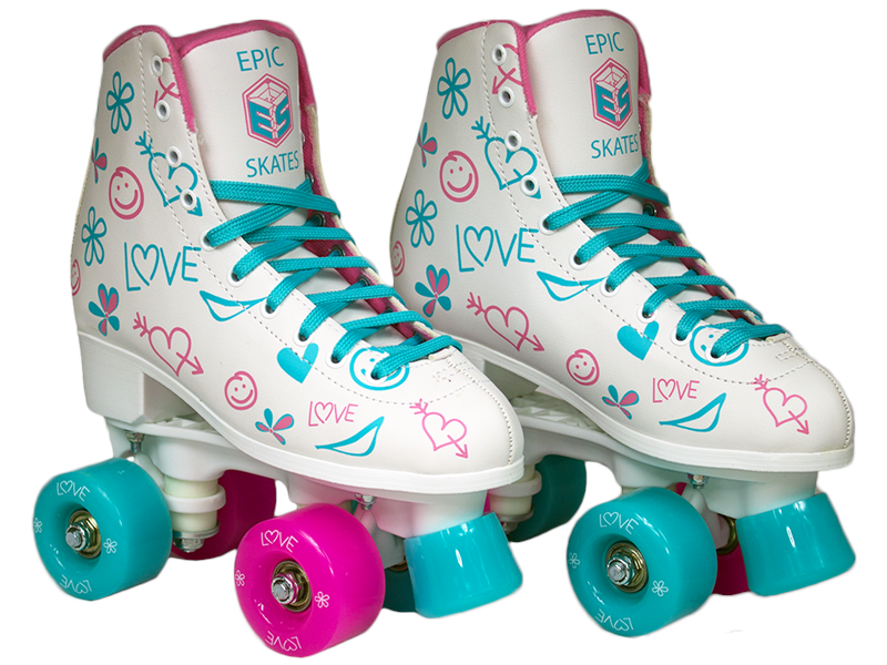 Epic Frost Roller Skates Package