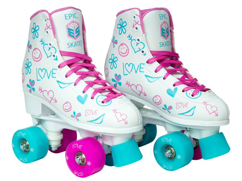 Epic Frost Roller Skates Package