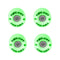 Epic Green Twilight LED Light Up Roller Skate Wheels 4 Pack