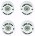 Epic Blue Twilight LED Light Up Roller Skate Wheels 4 Pack